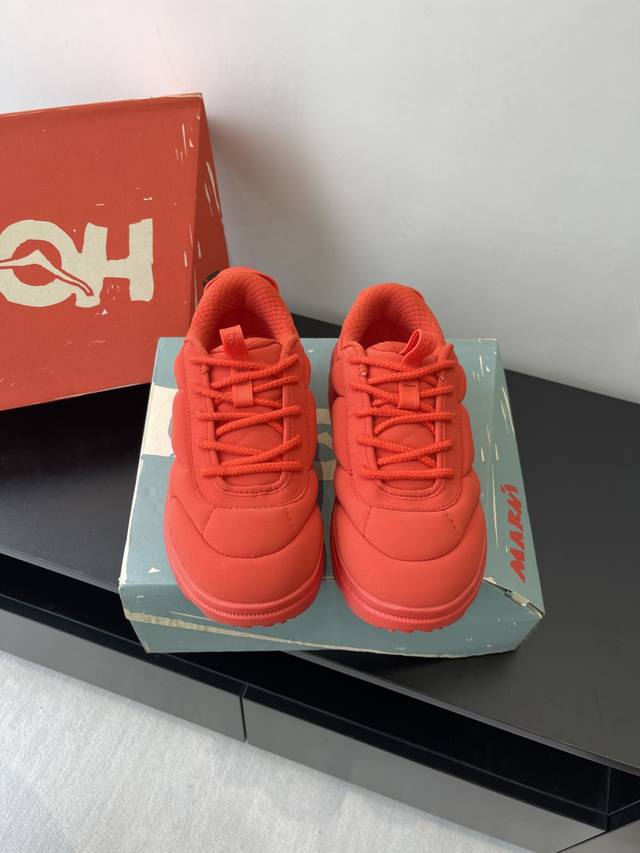Marni X Hoka joint model 25 new summer sports shoes The trendy Hoka & Marni join