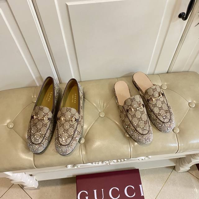 factory price P, top version, new Gucci model, original canvas embellished with
