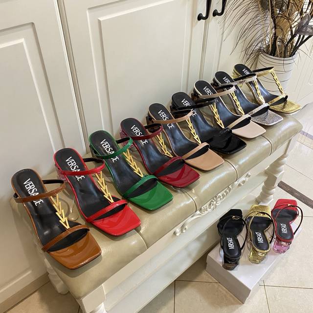 Factory price PP rubber sole genuine leather sole custom made, Versace new high