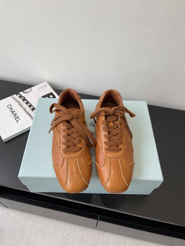 Prada 25Ss Spring and Summer New Dexterity Shoes Casual Shoes Precision manufact