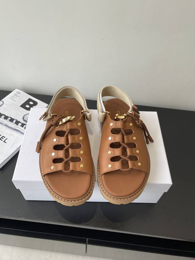 Celine 25Ss Summer new product Arc de Triomphe Spring latest hot sandals Summer