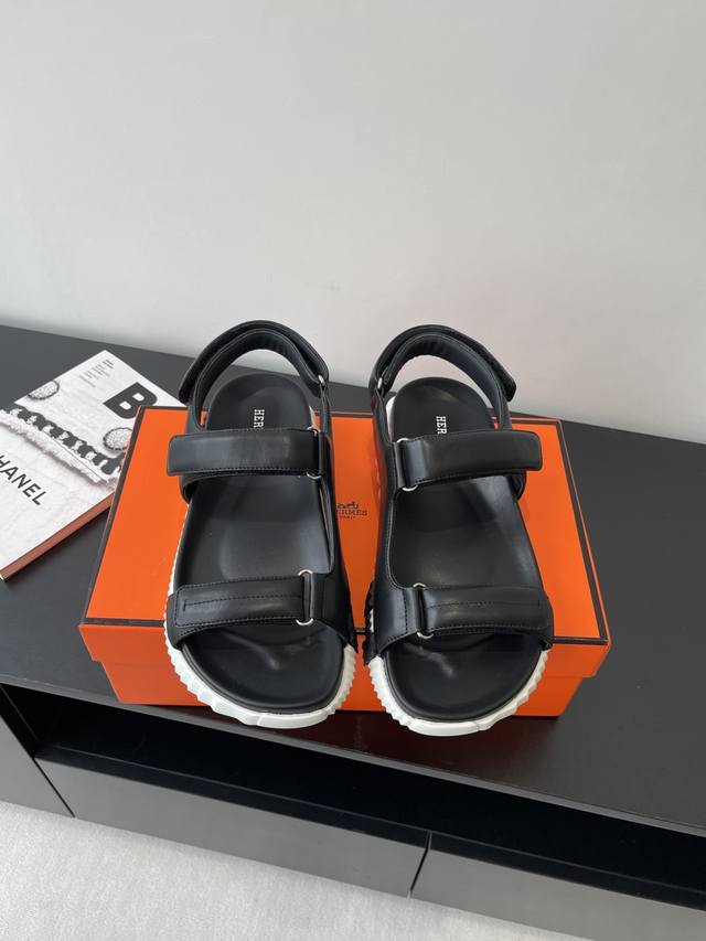 Hermes Hermes 25Ss new summer sandals high version shipped, super comfortable to