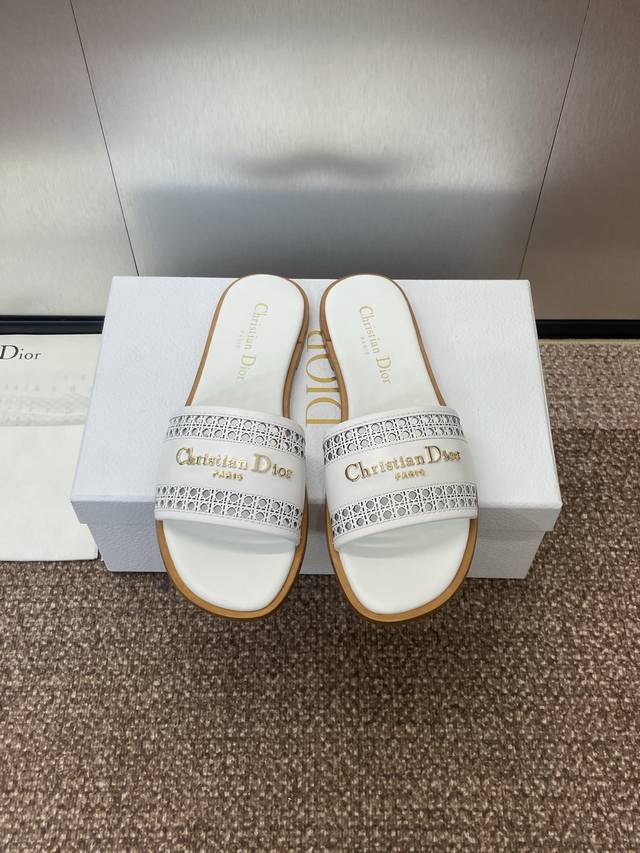 factory P price P Dior 2025 spring and summer new D-Lane jelly color hollow wom