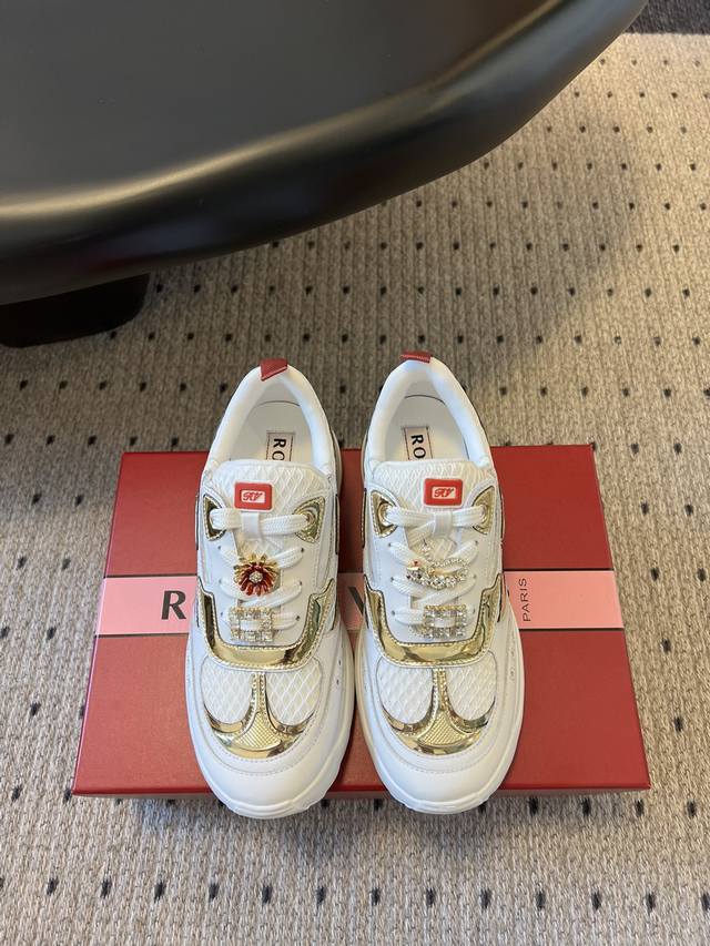 Purchasing-level Roger Vivier 25Ss Spring/Summer Rv Thick-soled Sports Shoes Cas
