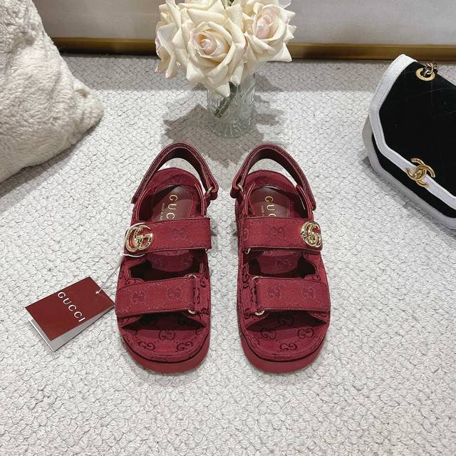 Factory Price Pp: New Gg sandals, Gg monogram fabric crafted with ingenuity, sh