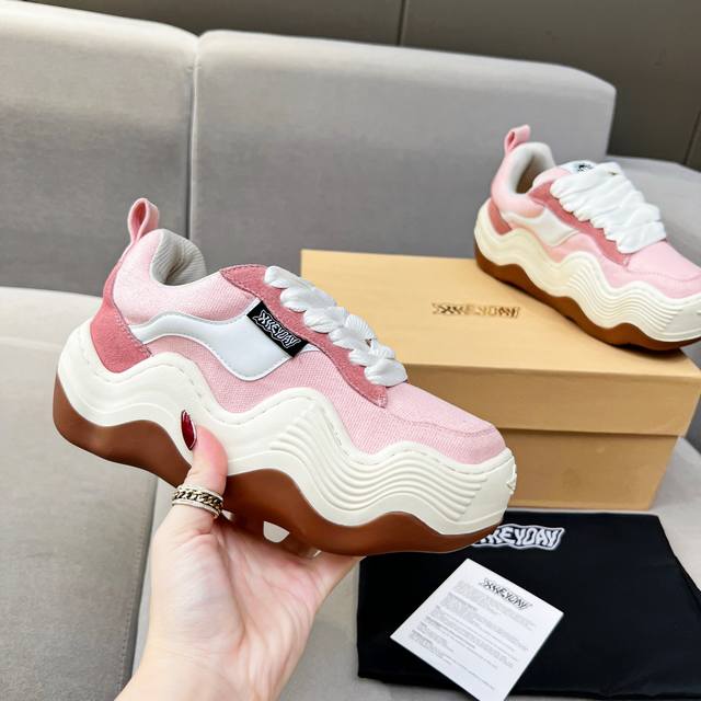 Heyday's latest hit canvas couple wave shoes, bread shoes, sneakers, original pu
