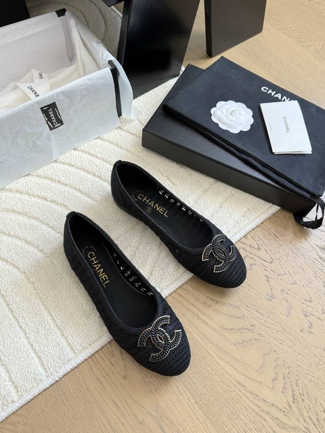 Chanel 25S double C ballet shoes 1:1 replica of the original classic. Perfect fo