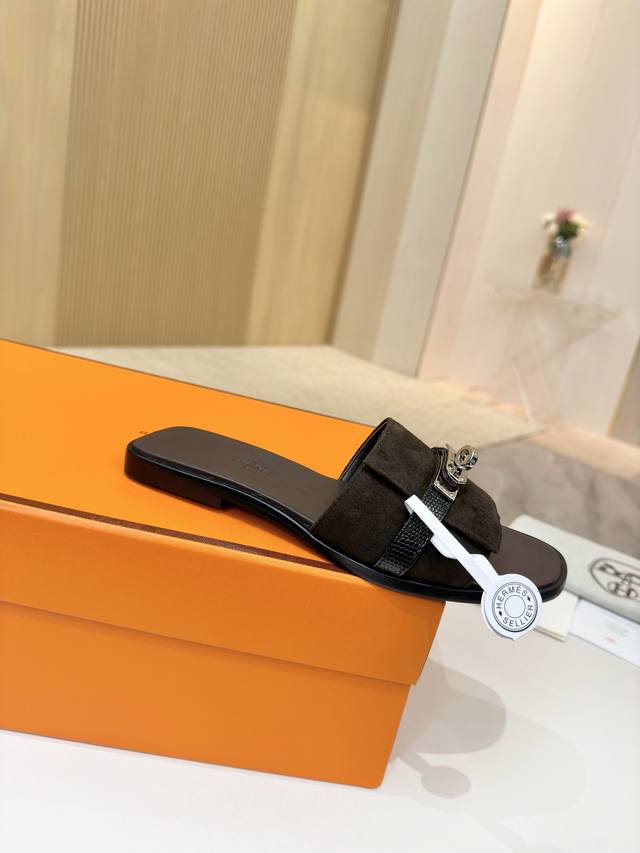 Hermes, genuine leather outsole factory price P top version! Original developme