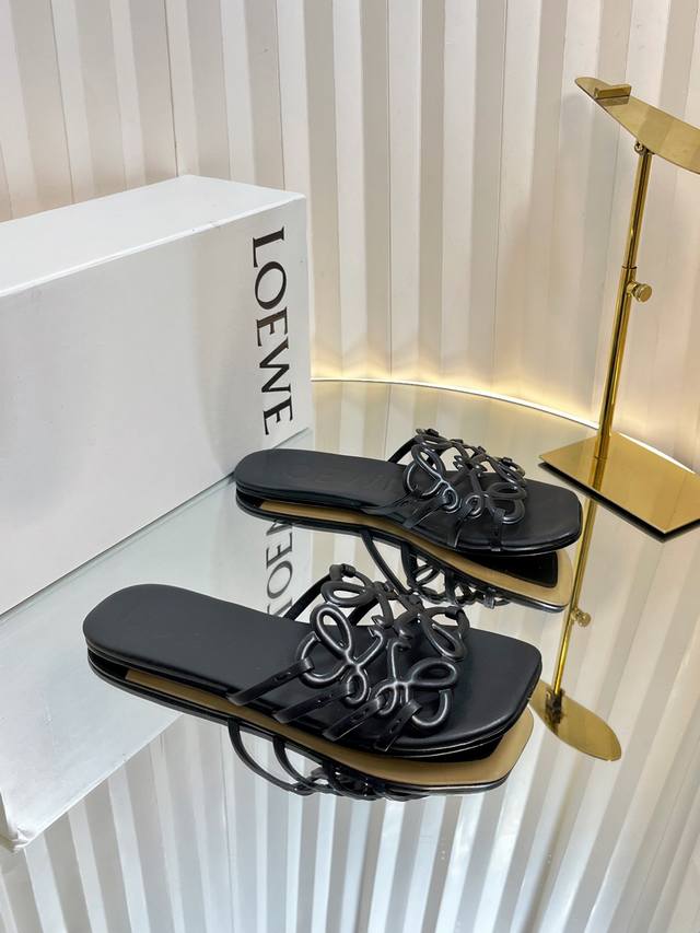Purchasing-level Loew* Loewe 25Ss new spring and summer slippers are crazy popu