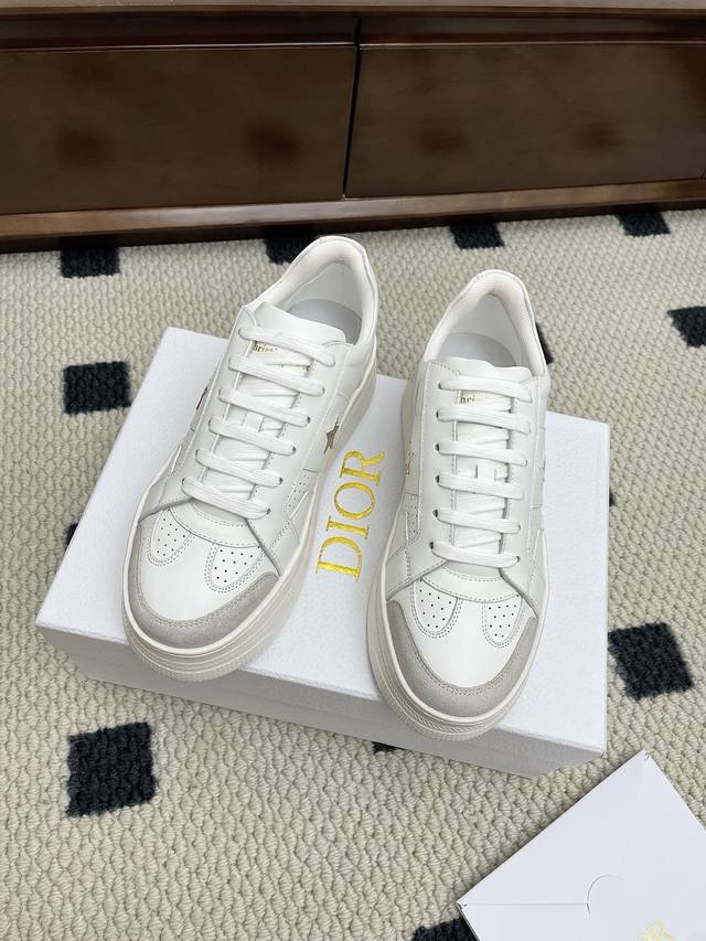Top version Dior 25Ss Spring and Summer new Cd platform thick-soled casual spor