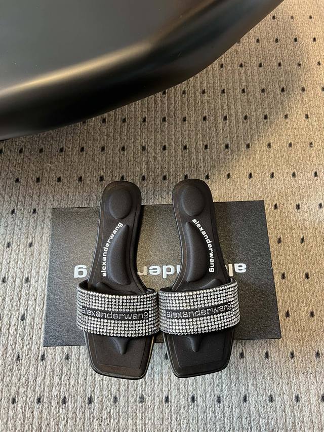 Alexanderwan* Da Wang 25Ss latest spring and summer Australian diamond sandals p