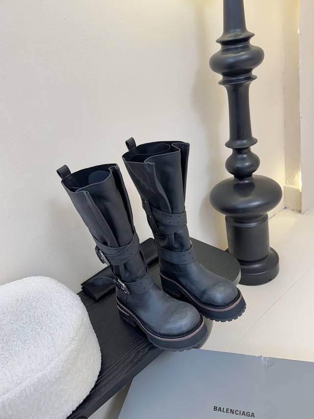 15-inch Men's 30 Balenciaga 25Fall Pre-Order New Balenciaga Fw25 Venom Boots By