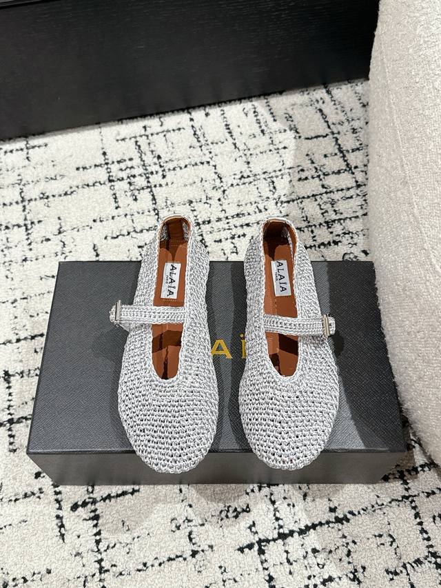 Alaia Alaia 25 Spring and Summer's latest woven ballet flats The king of tailori