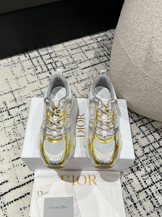 top version of couples Dior 25 Chrono series New Arrival latest dad shoes sneak