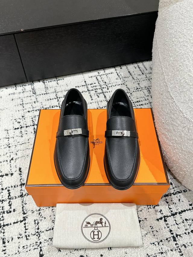 Top version Hermes 25 latest classic Kelly buckle loafers are undoubtedly the le
