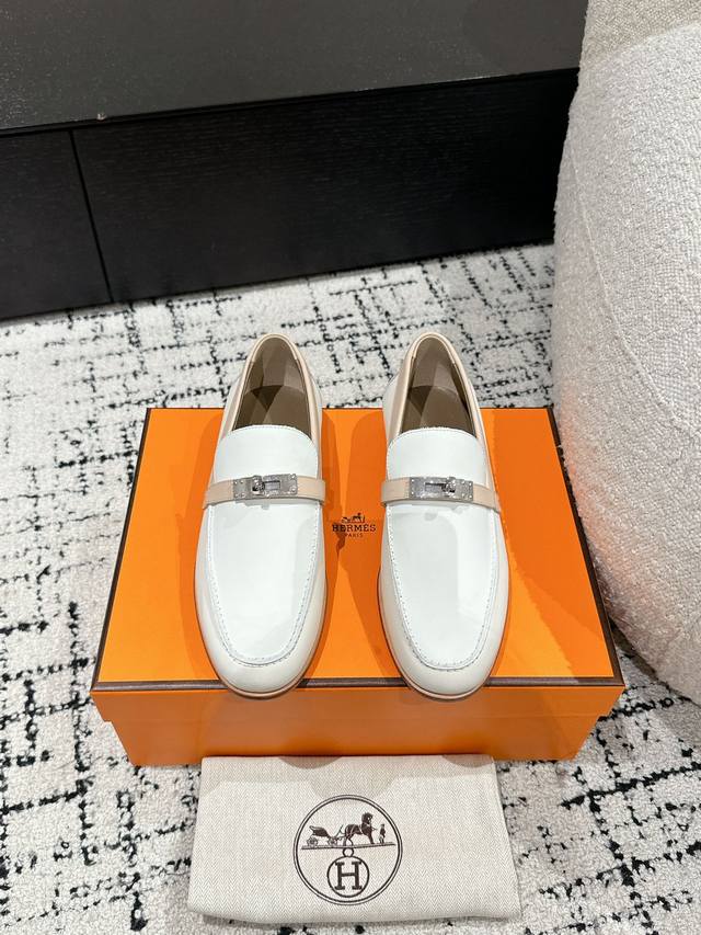 Top version Hermes 25 latest classic Kelly buckle loafers are undoubtedly the le