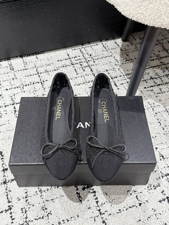 Chanel 25Ss classic ballet woven single shoes new color Original 1:1 cut Chanel