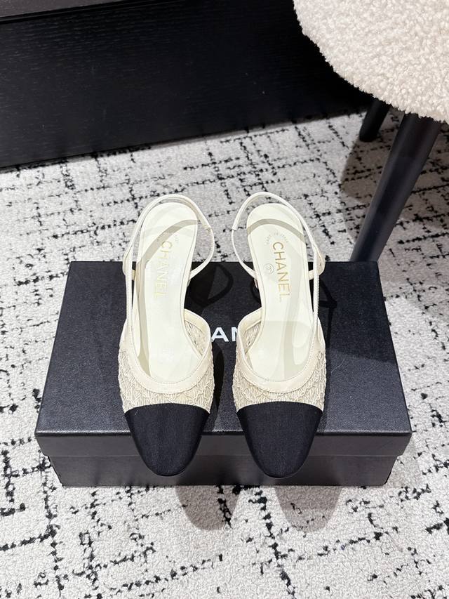 Chanel 25Ss classic ballet woven single shoes new color Original 1:1 cut Chanel