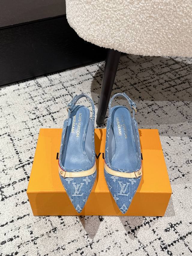 Takashi Murakami X Louis Vuitton Lily Cherry Heel Pointed Sandals It is hard not