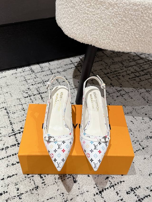 Takashi Murakami X Louis Vuitton Lily Cherry Heel Pointed Sandals It is hard not