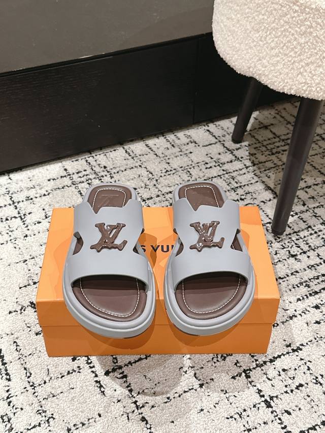 Top versionLv Louis Vuitton 25 latest Oasis series thick-soled sandalsOriginal p