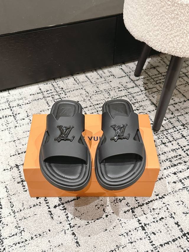 Top versionLv Louis Vuitton 25 latest Oasis series thick-soled sandalsOriginal p