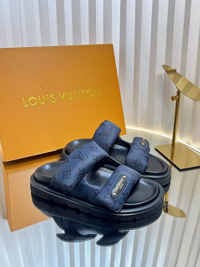 Lv Chubby Sexy Slippers Couple Style Louis Vuitton Lv 25Ss Early Spring Couple S