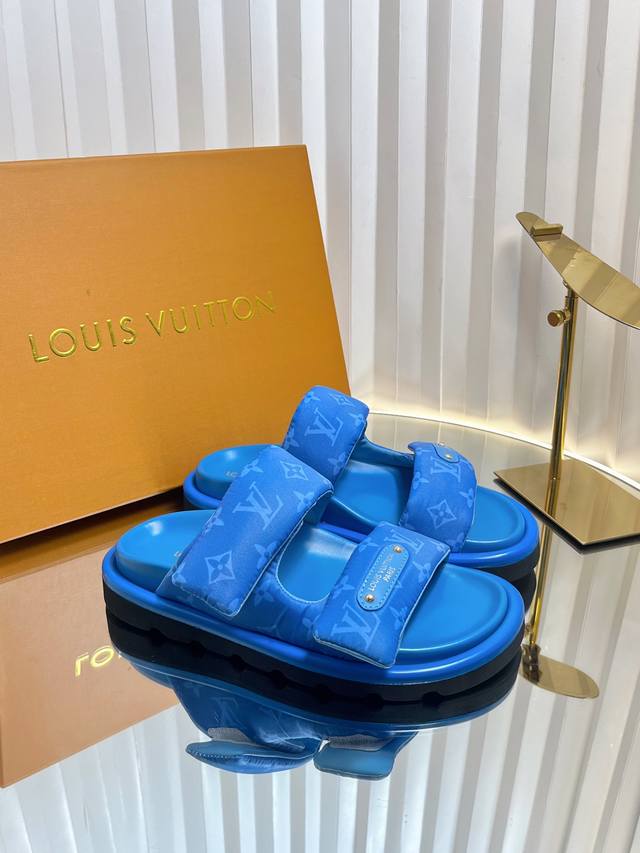 Lv Chubby Sexy Slippers Couple Style Louis Vuitton Lv 25Ss Early Spring Couple S