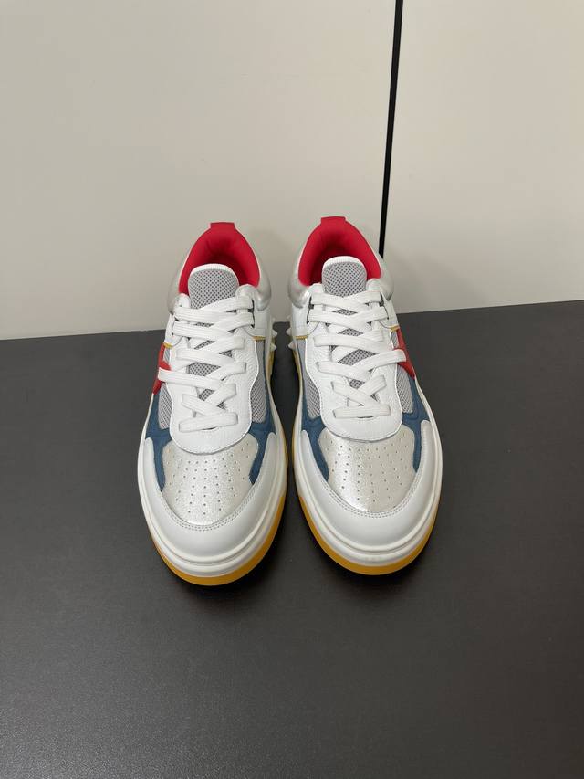 Men's Christian Louboutin Cl rivet red-soled shoes Astroloubi series couple casu