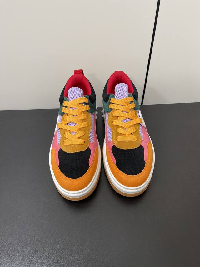 Men's Christian Louboutin Cl rivet red-soled shoes Astroloubi series couple casu