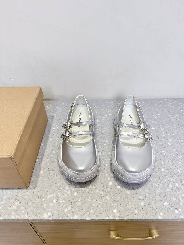 Rombaut niche fashion brand 25Ss spring and summer new thick-soled casual Mary J