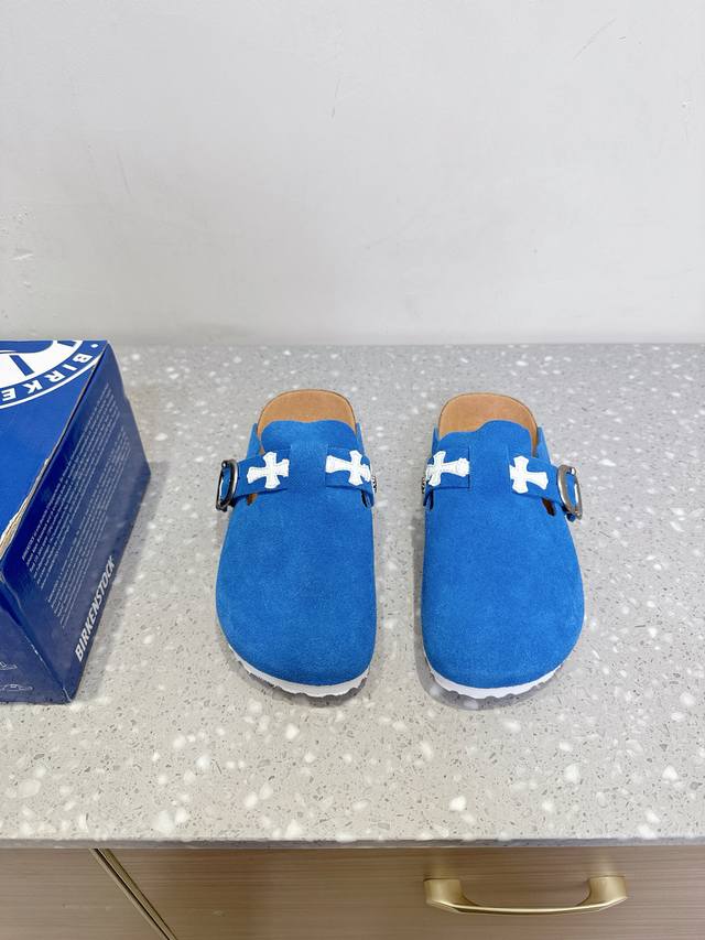 Chrome Hearts Chrome Hearts 25Ss Spring and Summer New Birken Casual Half Slippe