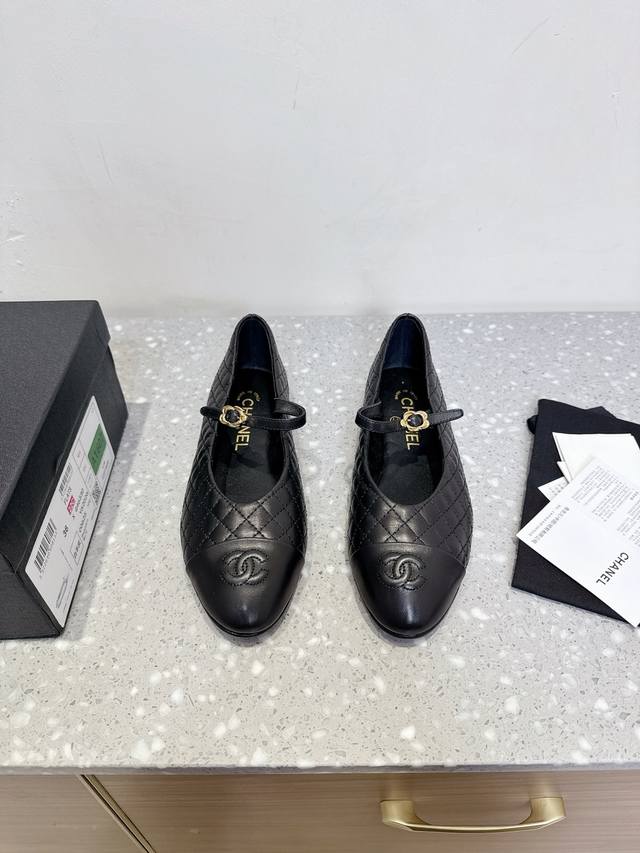 Chanel Chanel 25Ss new spring and summer Mary Jane ballet shoes The very popular
