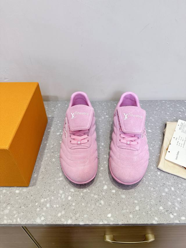 Louis Vuitton Louis Vuitton 25Ss Spring/Summer New Footprint Series Couple Sneak