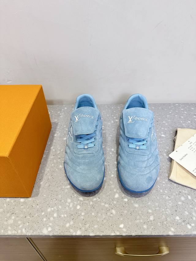 Louis Vuitton Louis Vuitton 25Ss Spring/Summer new Footprint series couple sneak