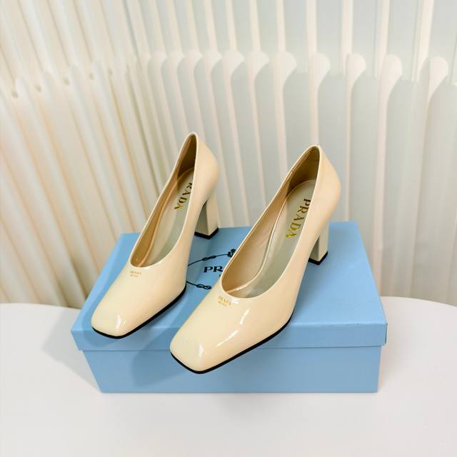 Original development purchasing-level single shoes Prada Prada 25Ss spring and