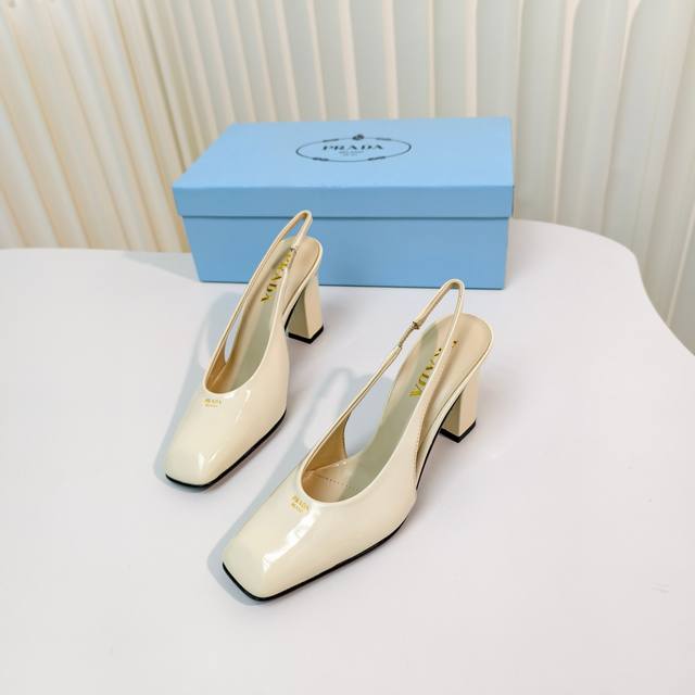Original development purchasing level back sandals Prada Prada 25Ss spring and