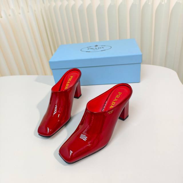 Original development purchasing level back sandals Prada Prada 25Ss spring and