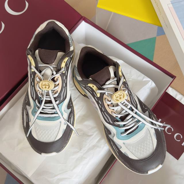 Top version: Couples' Gucci 2.0 sneakers couples' retro casual shoes running sh