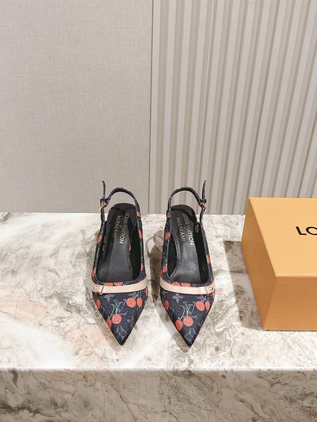 Cherry heel 225 New arrival of Lv's early spring products~LV spring and summer
