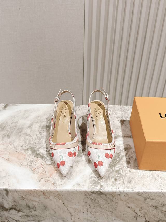 Cherry heel 225 New arrival of Lv's early spring products~LV spring and summer