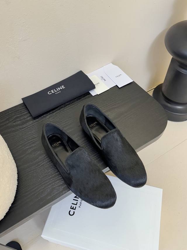 Celine*Celine 2025Ss new loafers Internet celebrity Ins recommendation tool, ver