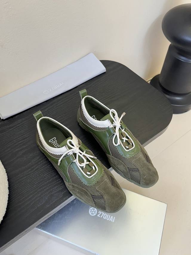 27Quai Niche fashion brand 25Ss Spring and Summer new catwalk style Dexun shoes