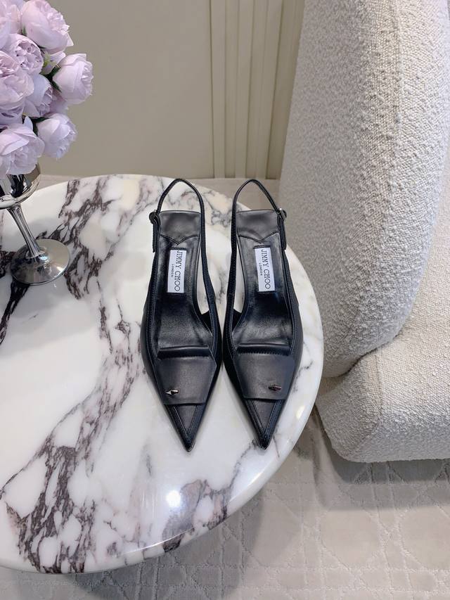 factory price P Jimmy Cho* new pointed toe high heels, super soft and comfortabl