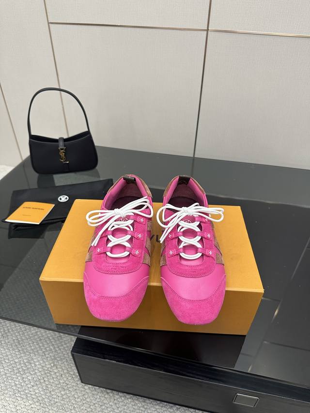 Lv Sneakerina Ballet Sneakers Lv Sneakerina German Training Shoes The same Lv Sn