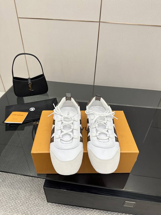 Lv Sneakerina Ballet Sneakers Lv Sneakerina German Training Shoes The same Lv Sn