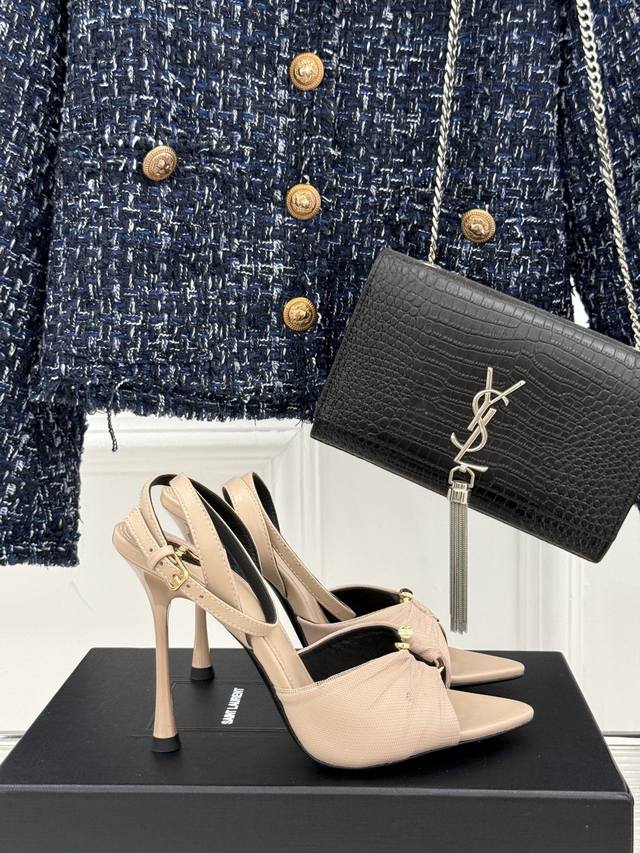 factory price Saint Lauren*Ysl Saint Laurent 25Ss Sexy high-heeled sandals and s