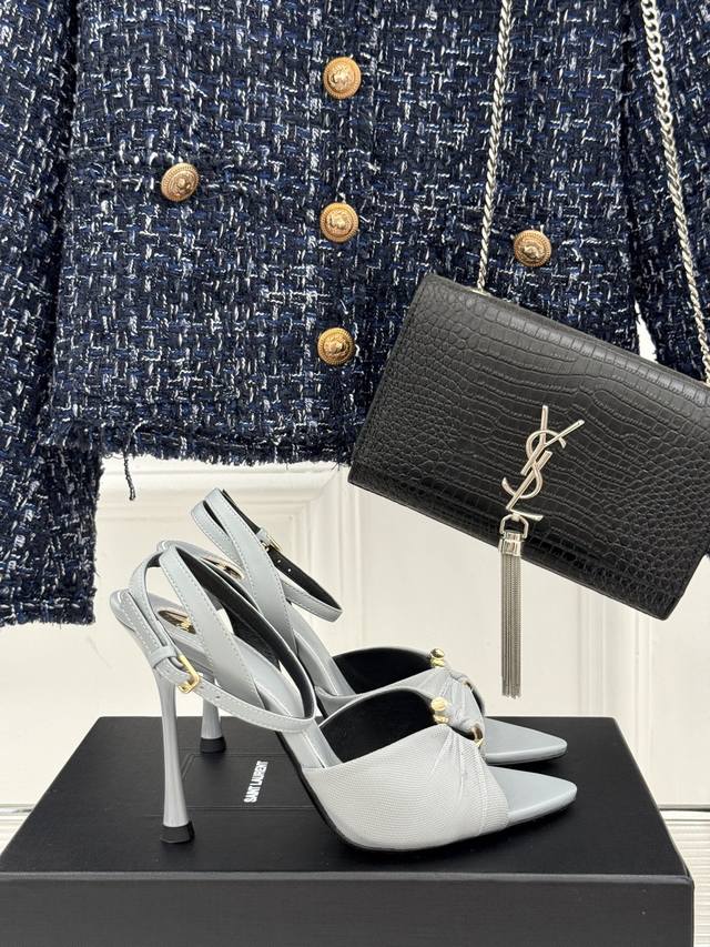 factory price Saint Lauren*Ysl Saint Laurent 25Ss Sexy high-heeled sandals and s