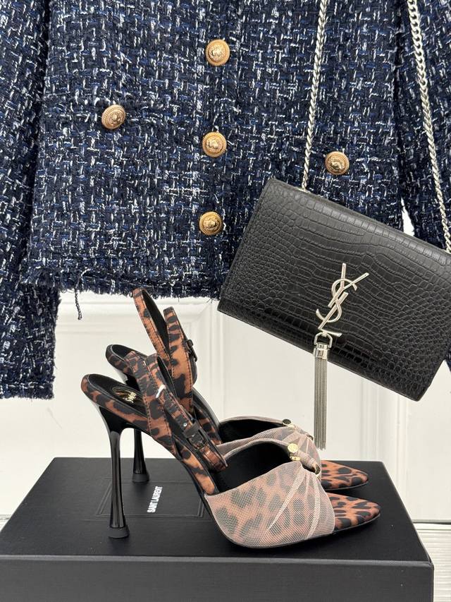 factory price Saint Lauren*Ysl Saint Laurent 25Ss Sexy high-heeled sandals and s