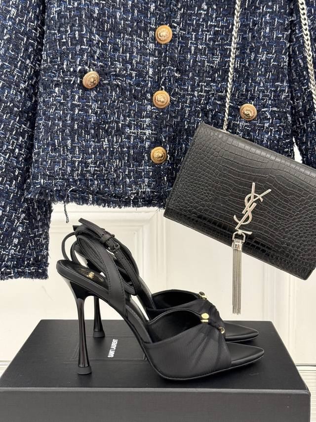 factory price Saint Lauren*Ysl Saint Laurent 25Ss Sexy high-heeled sandals and s